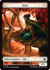 Ally (0004) // Clue (0015) Double-Sided Token [Avatar: The Last Airbender Tokens] | Mega City Incorporated
