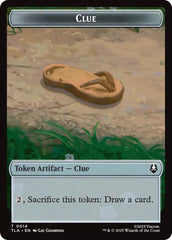 Ally (0005) // Clue (0014) Double-Sided Token [Avatar: The Last Airbender Tokens] | Mega City Incorporated
