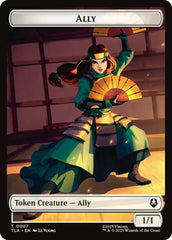 Ally (0007) // Clue (0018) Double-Sided Token [Avatar: The Last Airbender Tokens] | Mega City Incorporated