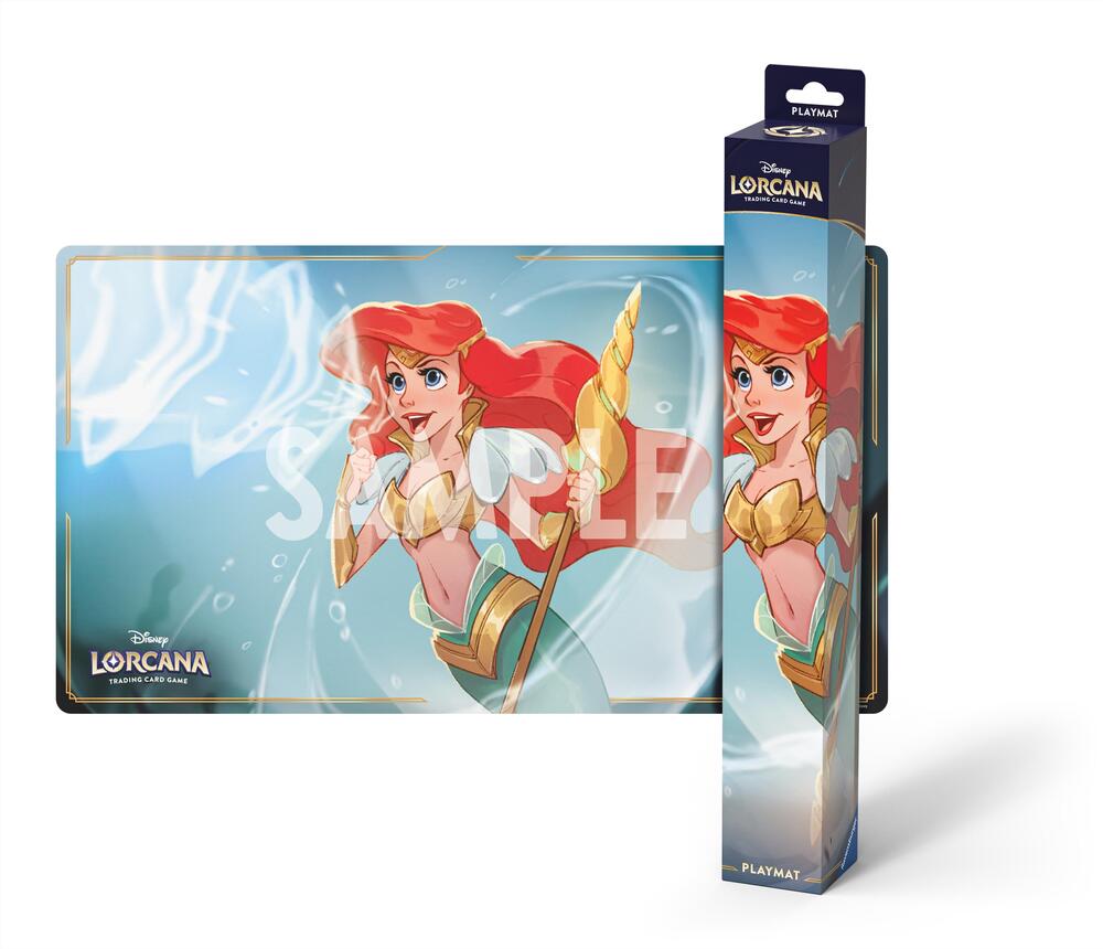 Disney Lorcana: Ariel - Sonic Warrior Playmat - Ravensburger Playmats (RP) | Mega City Incorporated