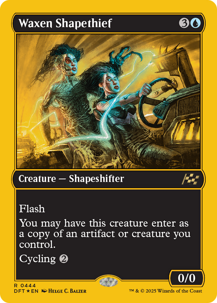 Waxen Shapethief (First-Place Foil) [Aetherdrift] | Mega City Incorporated