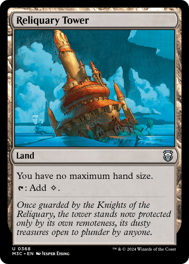 Reliquary Tower (Ripple Foil) [Modern Horizons 3 Commander] | Mega City Incorporated