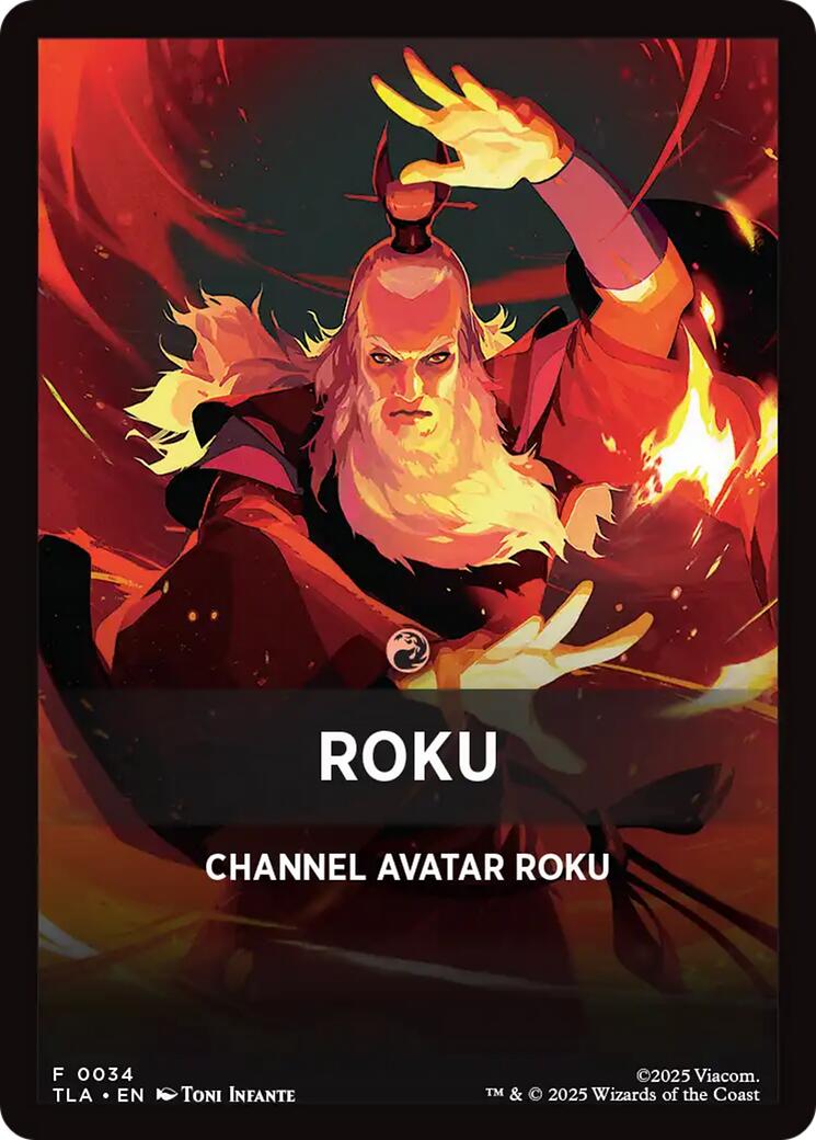 Roku Theme Card [Avatar: The Last Airbender Tokens] | Mega City Incorporated
