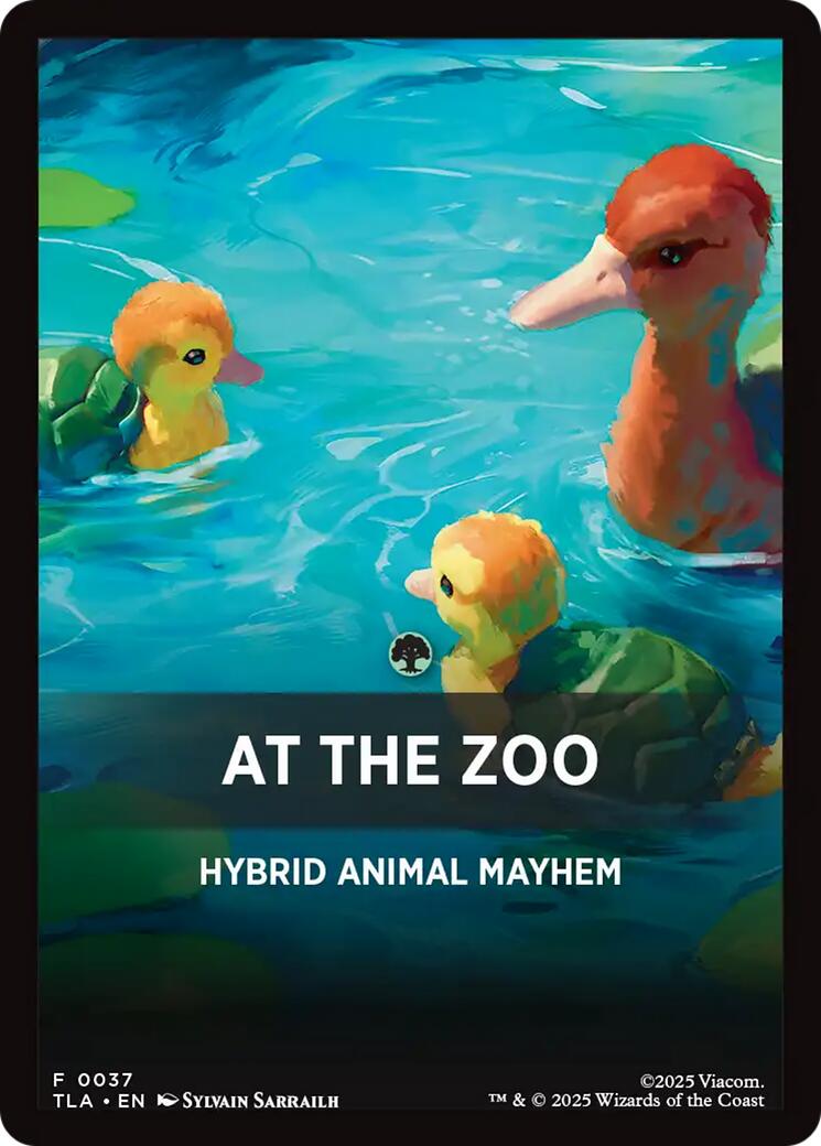 At The Zoo Theme Card [Avatar: The Last Airbender Tokens] | Mega City Incorporated