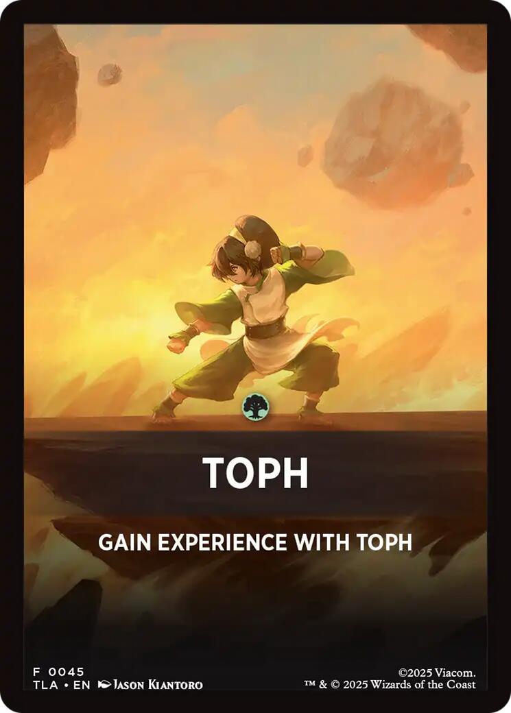 Toph Theme Card [Avatar: The Last Airbender Tokens] | Mega City Incorporated