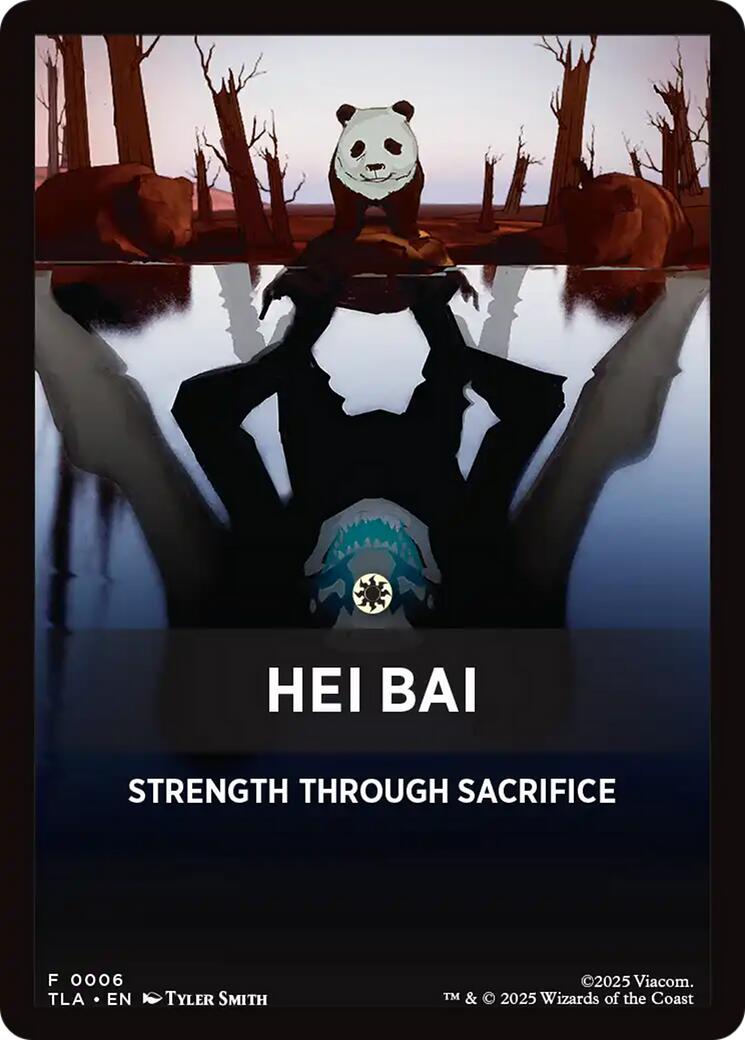 Hei Bai Theme Card [Avatar: The Last Airbender Tokens] | Mega City Incorporated