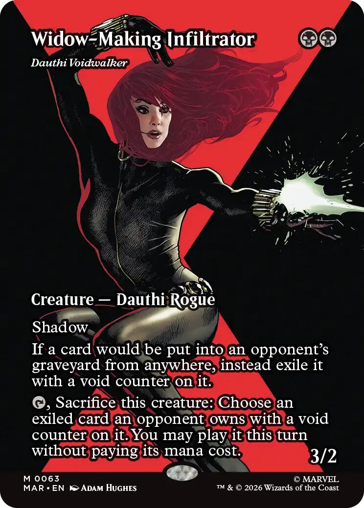 Widow-Making Infiltrator - Dauthi Voidwalker (Borderless) [Marvel Universe: Eternal-Legal] | Mega City Incorporated