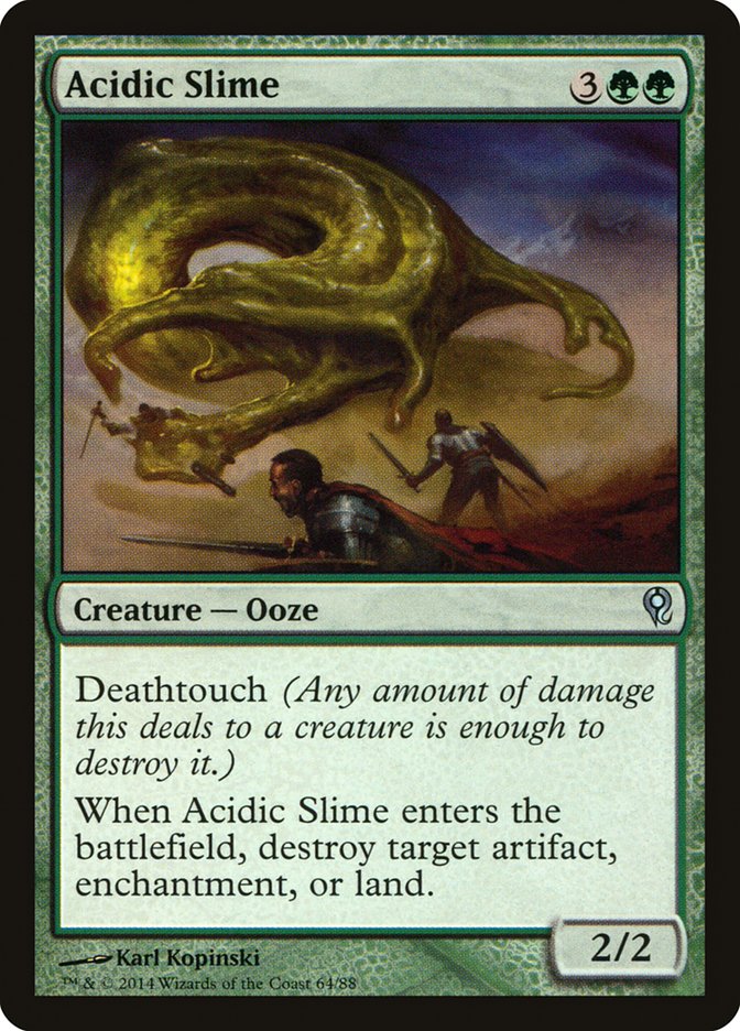 Acidic Slime [Duel Decks: Jace vs. Vraska] | Mega City Incorporated