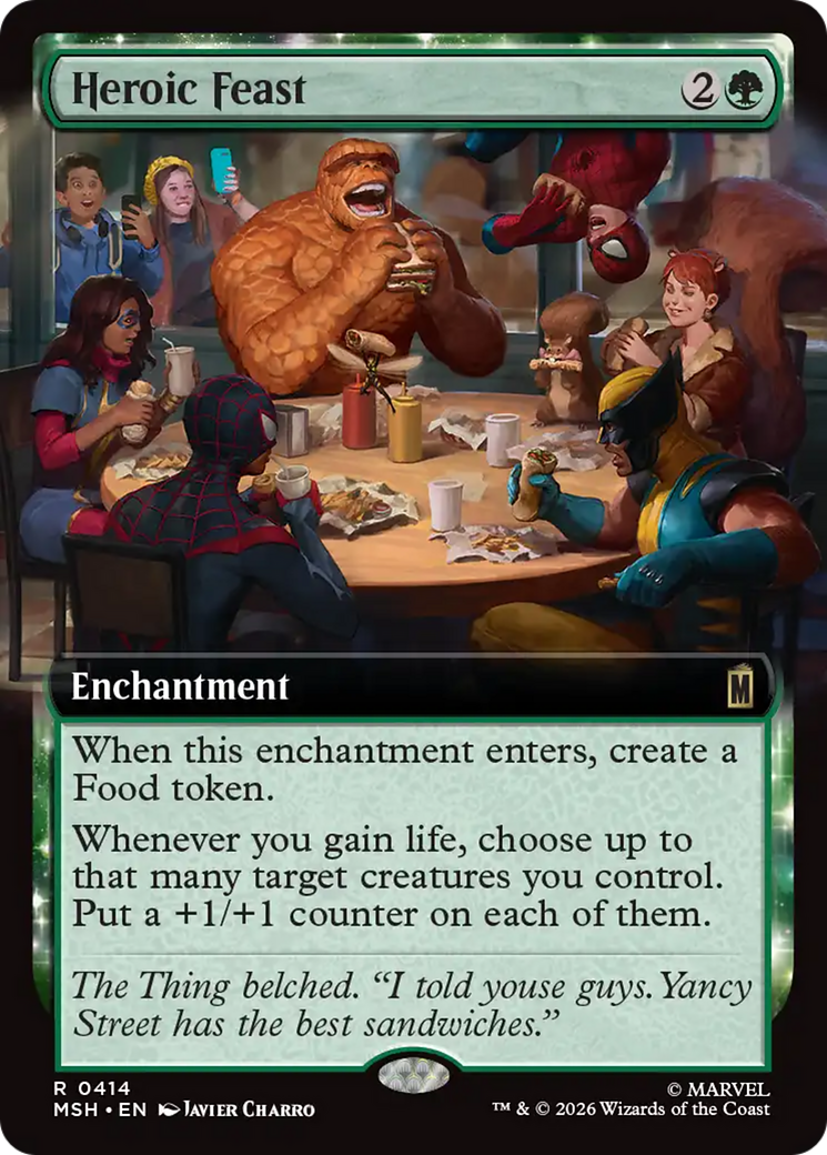 Heroic Feast (Extended Art) [Marvel Super Heroes] | Mega City Incorporated