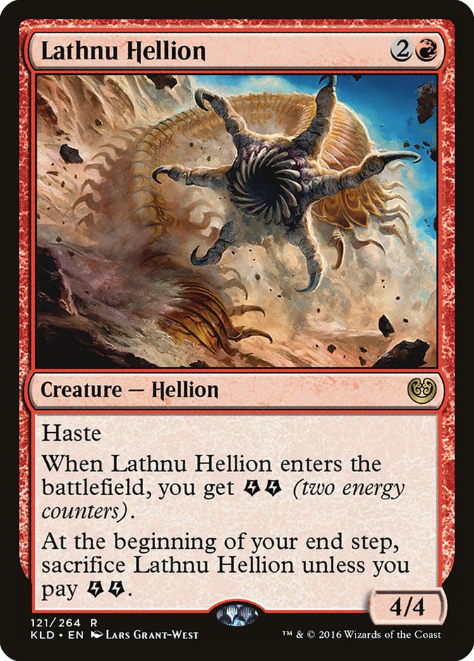 Lathnu Hellion [Kaladesh] | Mega City Incorporated