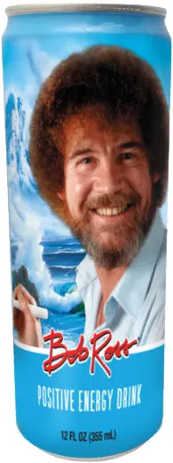 Bob Ross Positive Energy Drink | Mega City Incorporated