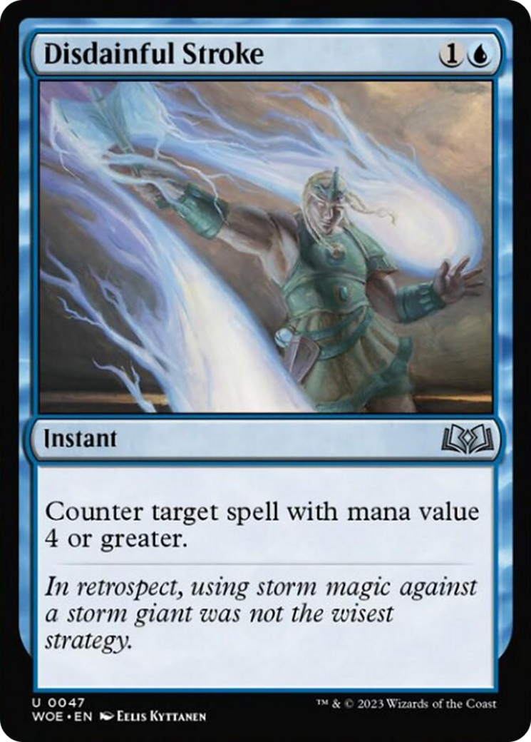 Disdainful Stroke [Wilds of Eldraine] | Mega City Incorporated