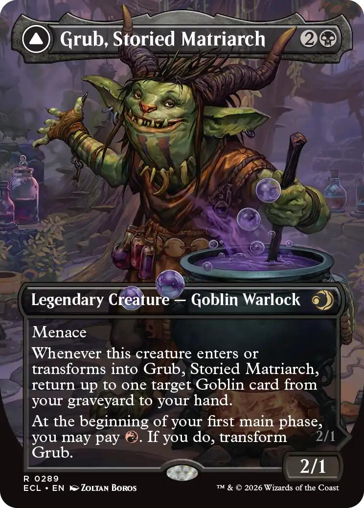 Grub, Storied Matriarch (Borderless) [Lorwyn Eclipsed] | Mega City Incorporated