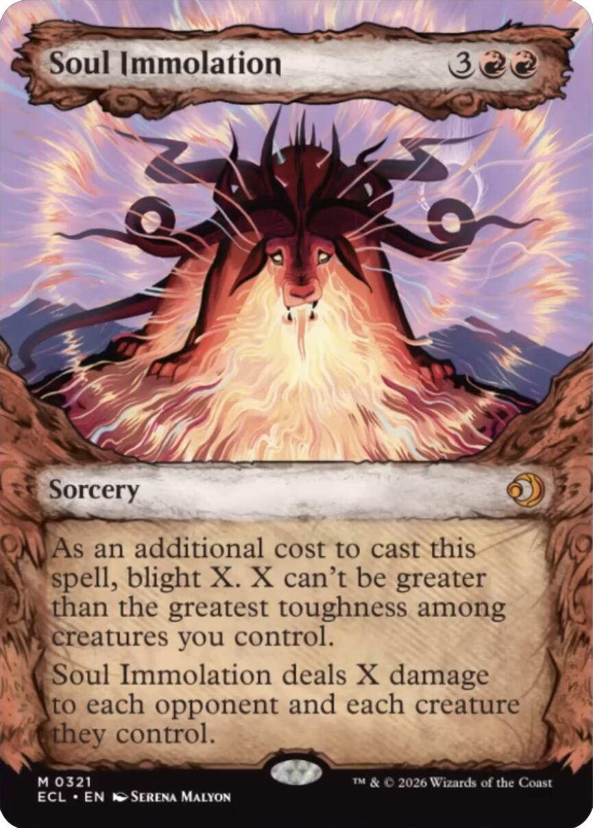 Soul Immolation (Showcase) [Lorwyn Eclipsed] | Mega City Incorporated