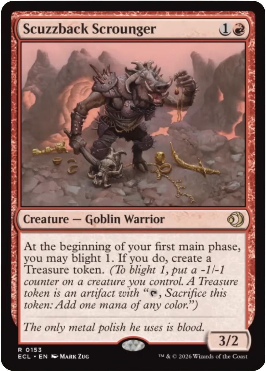 Scuzzback Scrounger [Lorwyn Eclipsed] | Mega City Incorporated