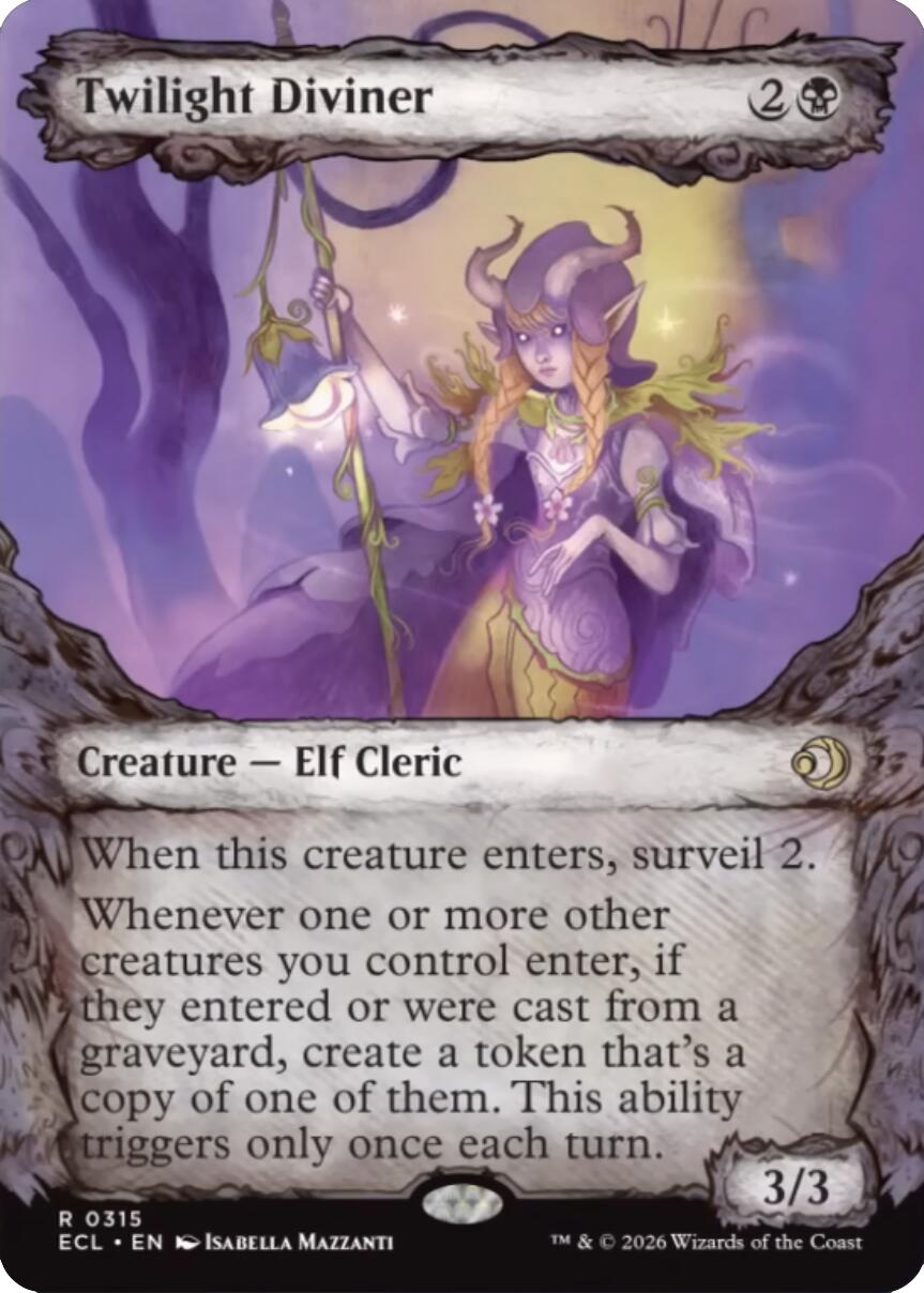 Twilight Diviner (Showcase) [Lorwyn Eclipsed] | Mega City Incorporated