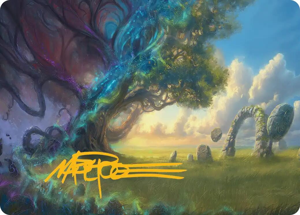 Morningtide's Light Art Card (Gold-Stamped Signature) [Lorwyn Eclipsed Art Series] | Mega City Incorporated