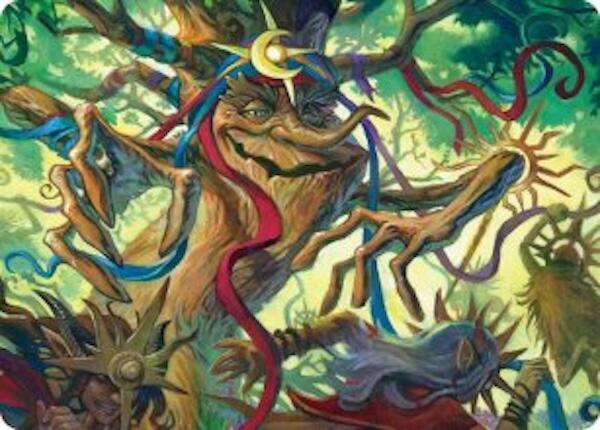 Sun-Dappled Celebrant Art Card [Lorwyn Eclipsed Art Series] | Mega City Incorporated