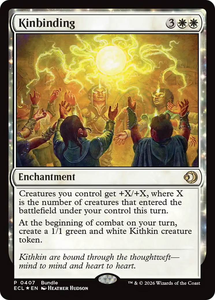 Kinbinding (Bundle) [Lorwyn Eclipsed Promos] | Mega City Incorporated