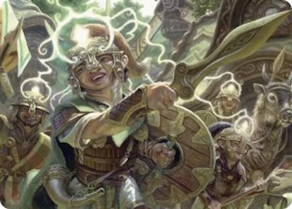 Thoughtweft Lieutenant Art Card [Lorwyn Eclipsed Art Series] | Mega City Incorporated