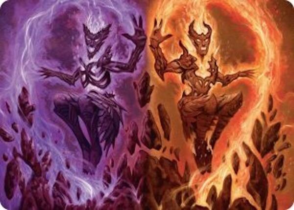 Fire Covenant Art Card [Lorwyn Eclipsed Art Series] | Mega City Incorporated
