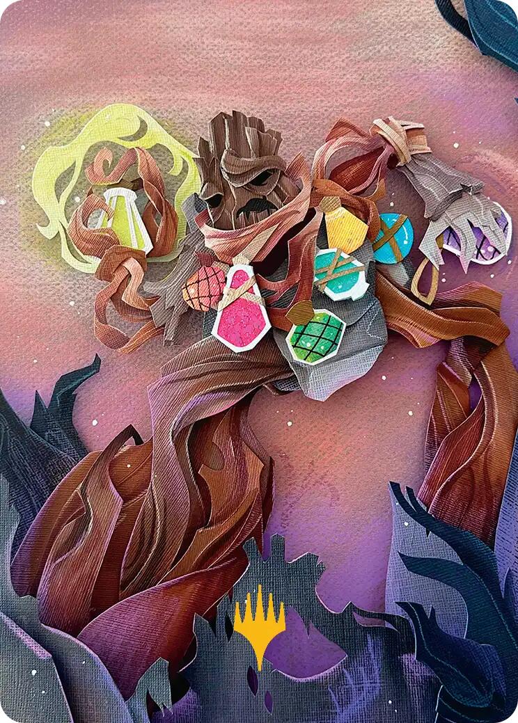 Painter's Servant Art Card (Gold-Stamped Planeswalker Symbol) [Lorwyn Eclipsed Art Series] | Mega City Incorporated
