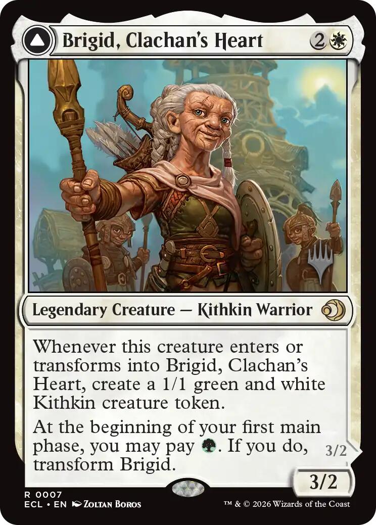 Brigid, Clachan's Heart [Lorwyn Eclipsed Promos] | Mega City Incorporated