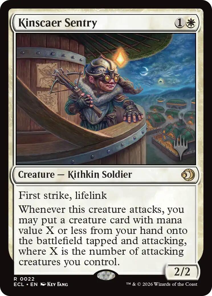 Kinscaer Sentry [Lorwyn Eclipsed Promos] | Mega City Incorporated