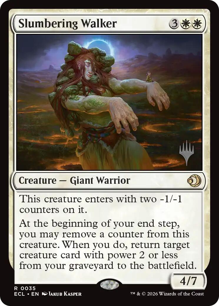 Slumbering Walker [Lorwyn Eclipsed Promos] | Mega City Incorporated