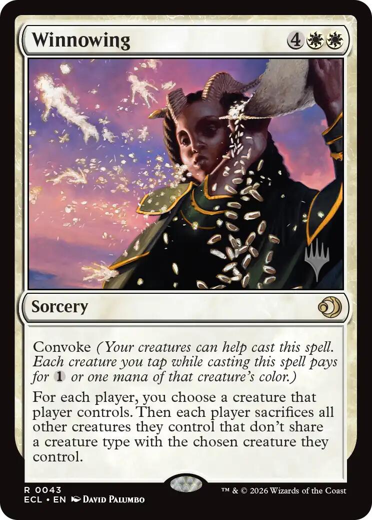 Winnowing [Lorwyn Eclipsed Promos] | Mega City Incorporated