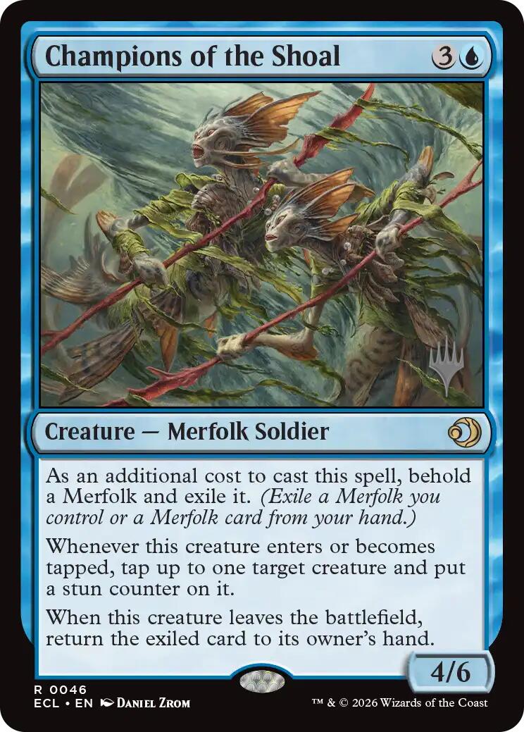 Champions of the Shoal [Lorwyn Eclipsed Promos] | Mega City Incorporated