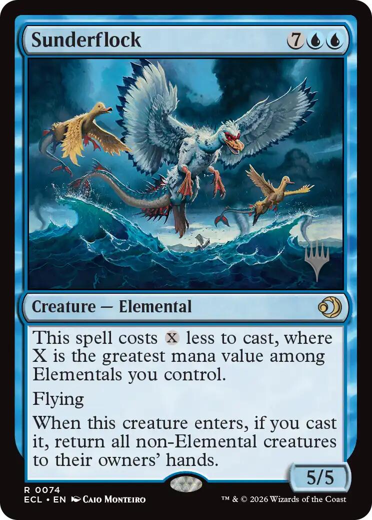 Sunderflock [Lorwyn Eclipsed Promos] | Mega City Incorporated