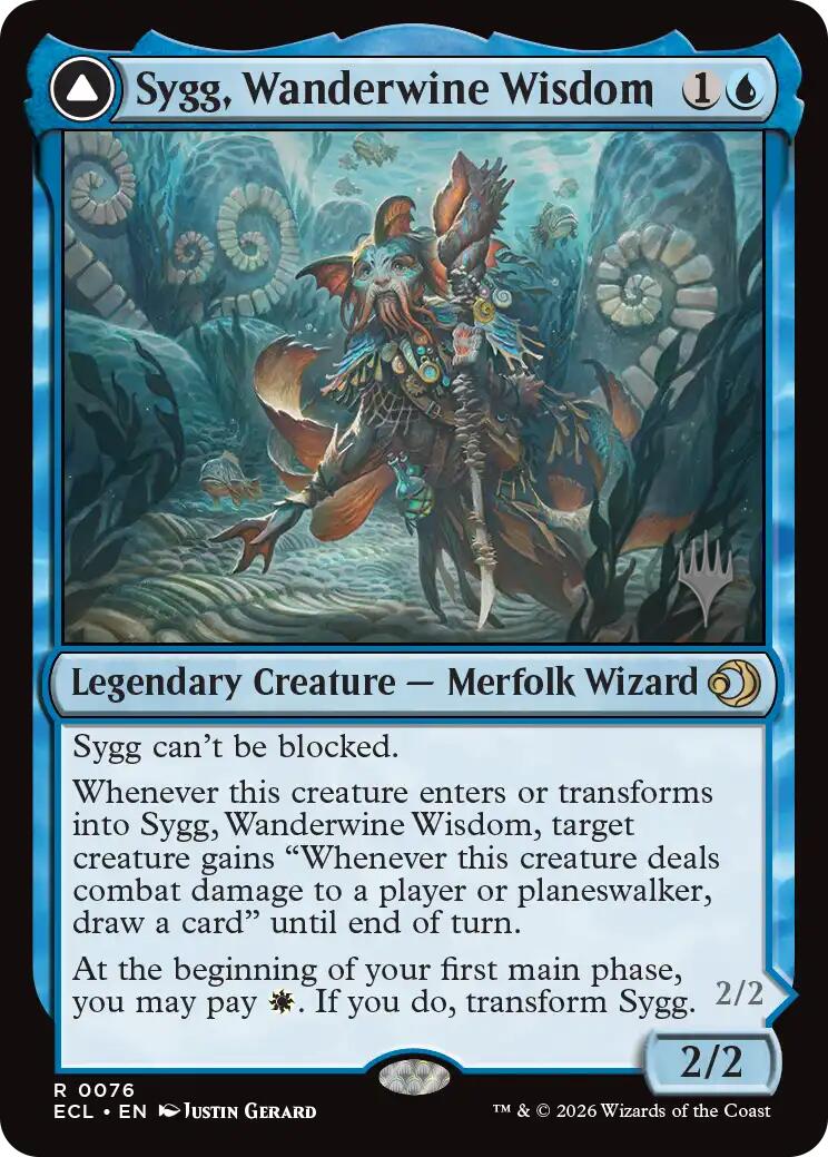 Sygg, Wanderwine Wisdom [Lorwyn Eclipsed Promos] | Mega City Incorporated