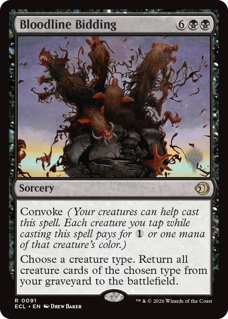 Bloodline Bidding [Lorwyn Eclipsed Promos] | Mega City Incorporated