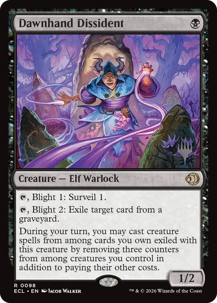 Dawnhand Dissident [Lorwyn Eclipsed Promos] | Mega City Incorporated
