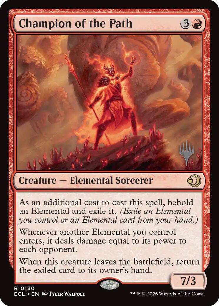 Champion of the Path [Lorwyn Eclipsed Promos] | Mega City Incorporated