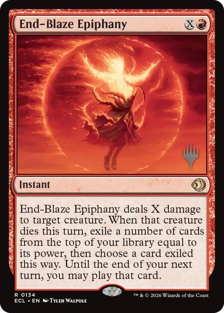 End-Blaze Epiphany [Lorwyn Eclipsed Promos] | Mega City Incorporated