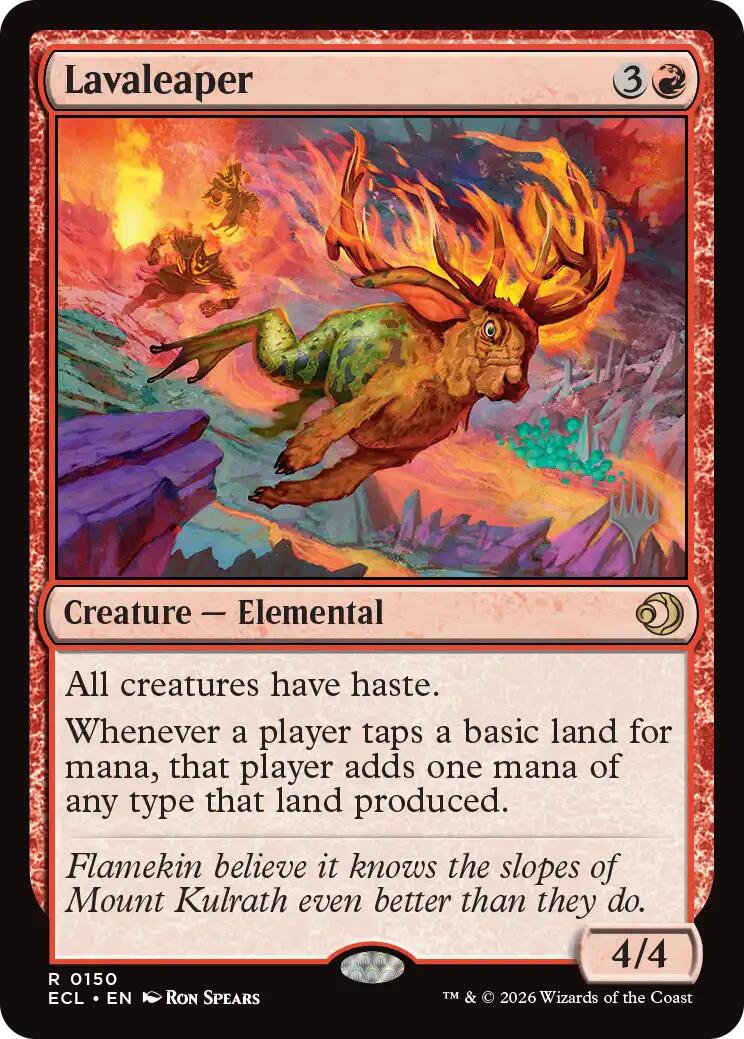 Lavaleaper [Lorwyn Eclipsed Promos] | Mega City Incorporated
