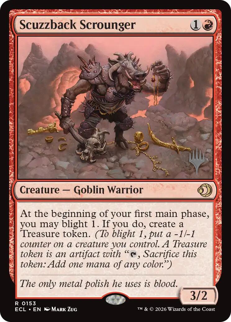 Scuzzback Scrounger [Lorwyn Eclipsed Promos] | Mega City Incorporated