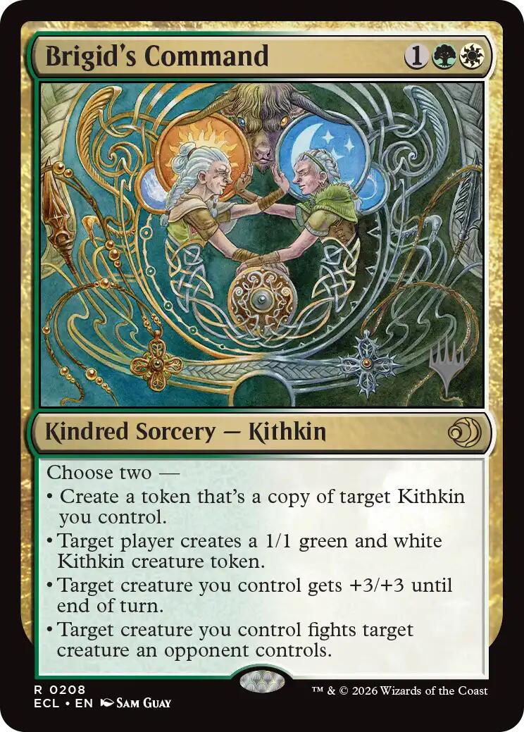 Brigid's Command [Lorwyn Eclipsed Promos] | Mega City Incorporated