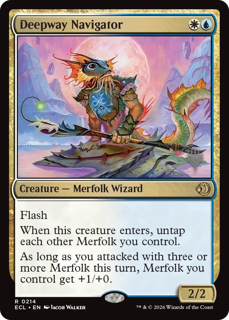 Deepway Navigator [Lorwyn Eclipsed Promos] | Mega City Incorporated