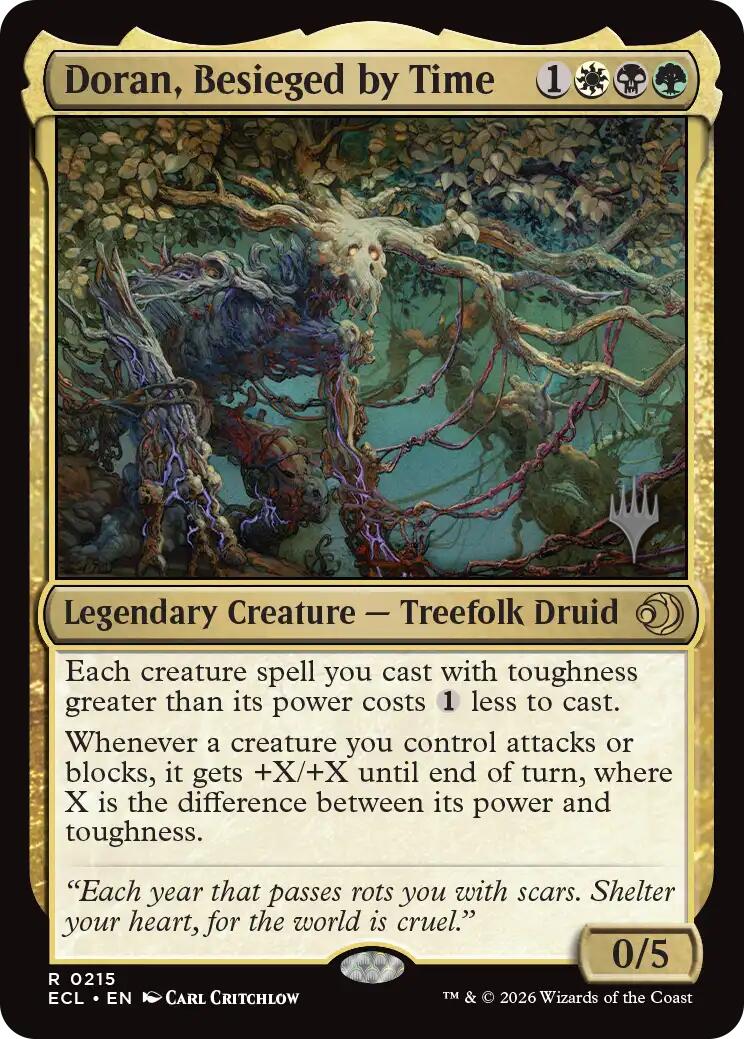 Doran, Besieged by Time [Lorwyn Eclipsed Promos] | Mega City Incorporated