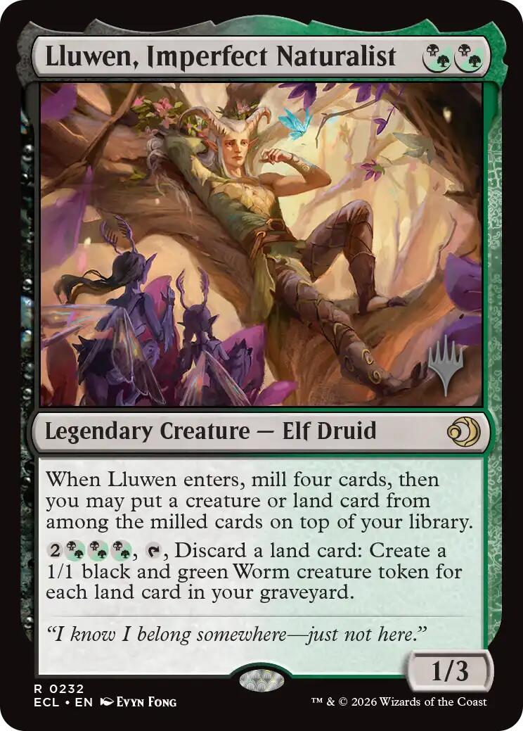 Lluwen, Imperfect Naturalist [Lorwyn Eclipsed Promos] | Mega City Incorporated