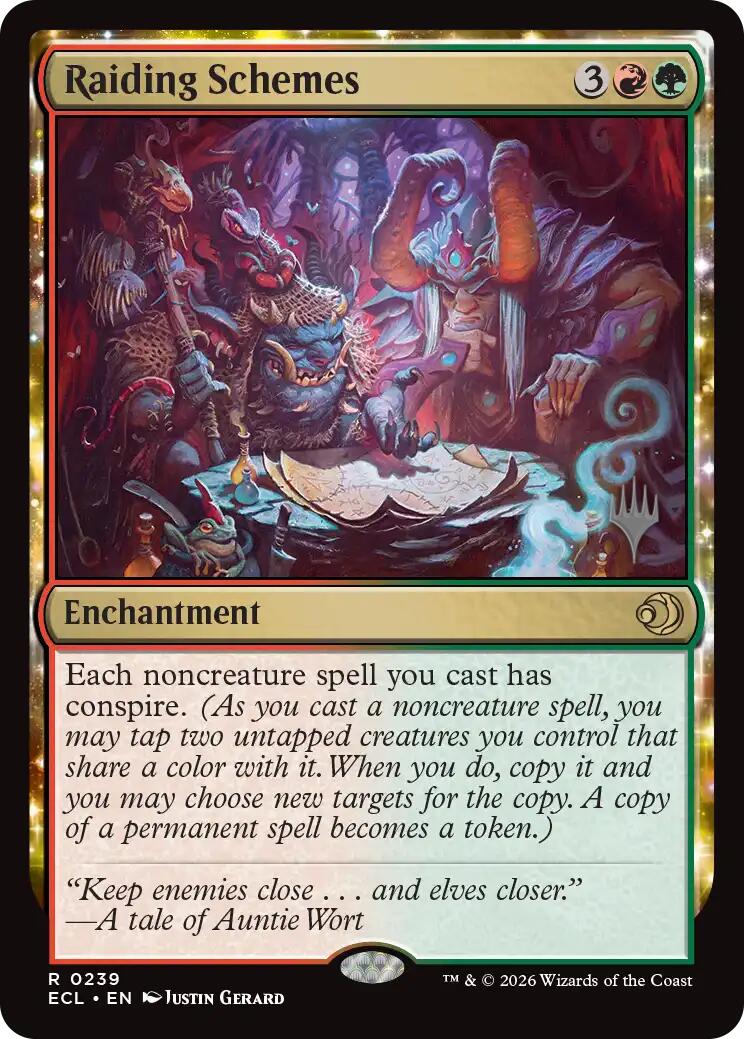 Raiding Schemes [Lorwyn Eclipsed Promos] | Mega City Incorporated