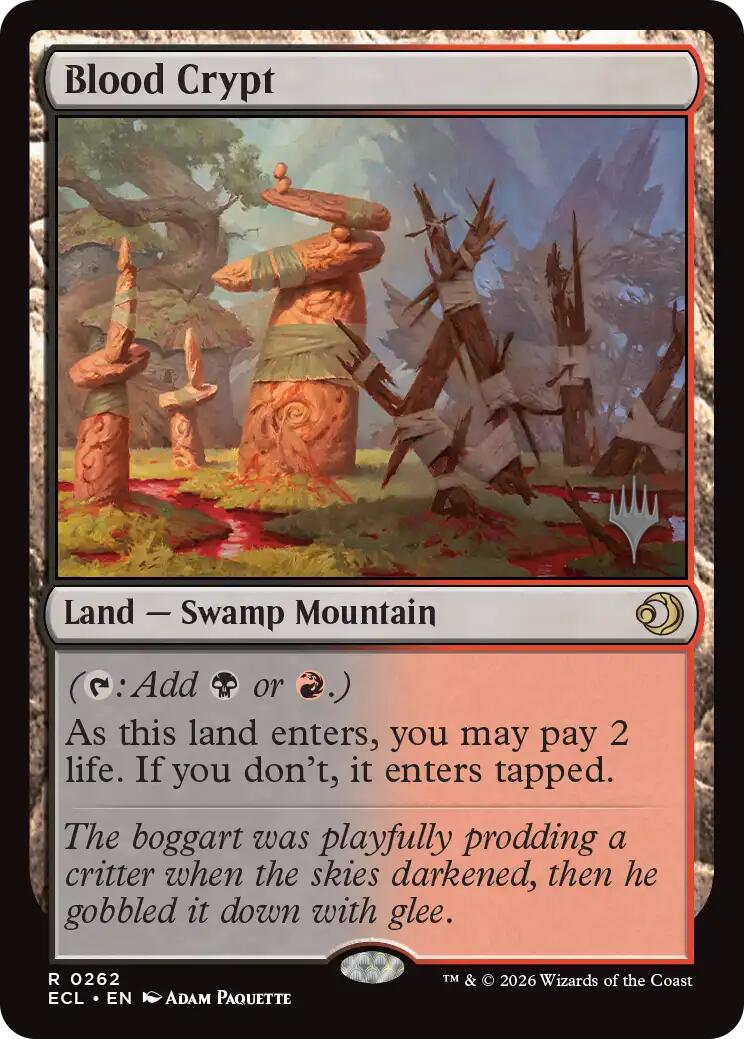 Blood Crypt [Lorwyn Eclipsed Promos] | Mega City Incorporated