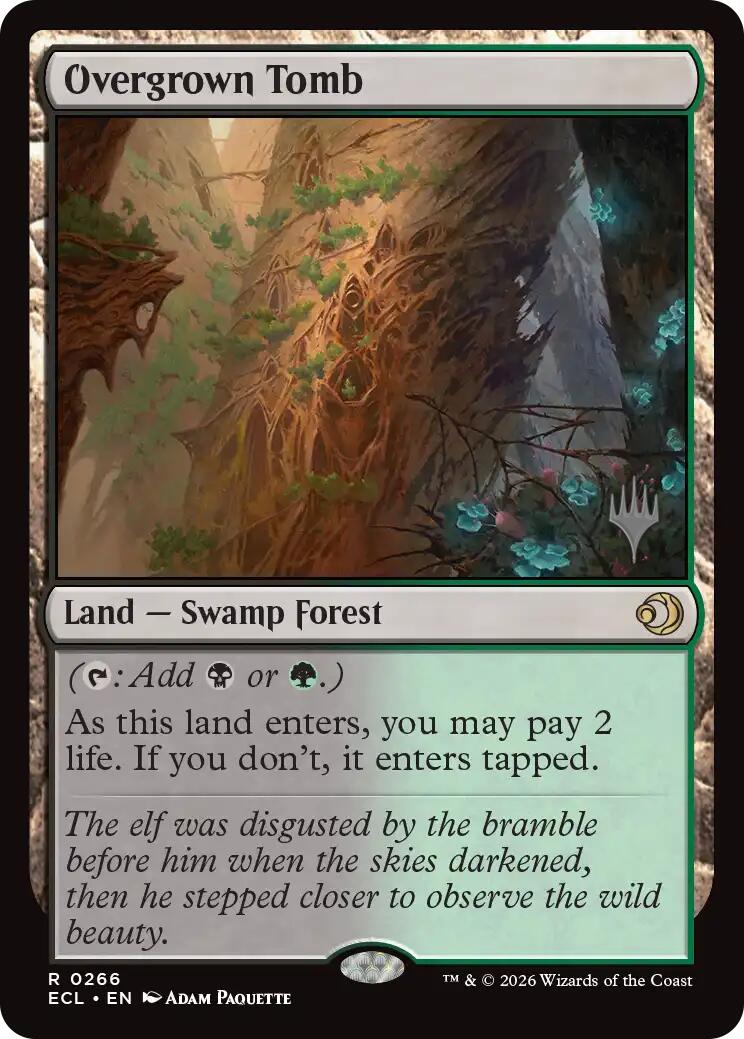 Overgrown Tomb [Lorwyn Eclipsed Promos] | Mega City Incorporated