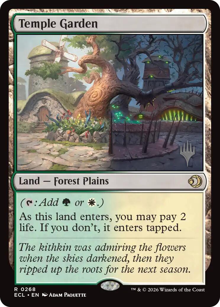 Temple Garden [Lorwyn Eclipsed Promos] | Mega City Incorporated