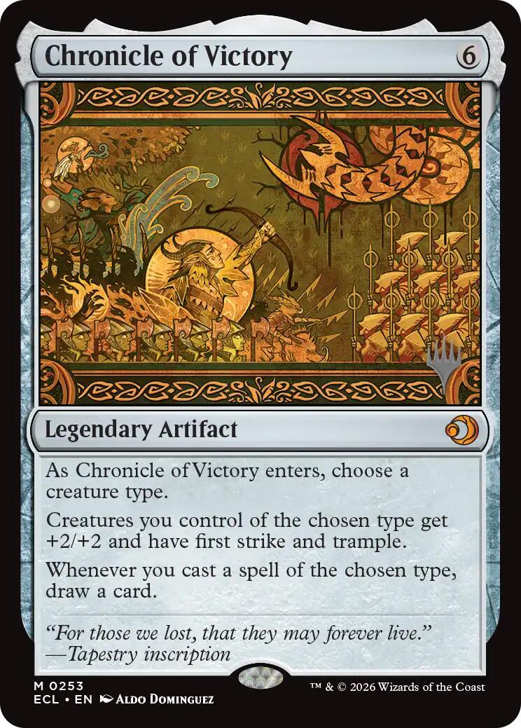 Chronicle of Victory [Lorwyn Eclipsed Promos] | Mega City Incorporated