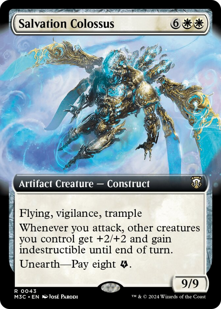 Salvation Colossus (Extended Art) [Modern Horizons 3 Commander] | Mega City Incorporated