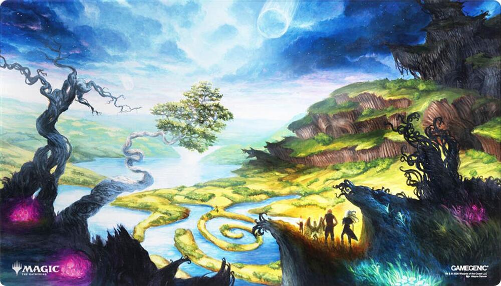 Magic: The Gathering Lorwyn Eclipsed Shiny Playmat - Evolving Wilds | Mega City Incorporated